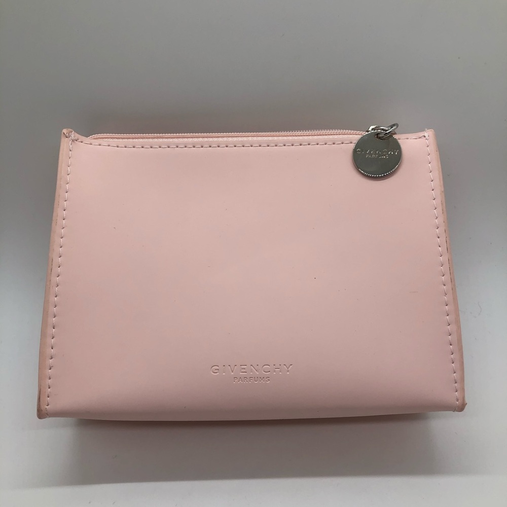 Givenchy Parfums Pink/Cream Cosmetic Bag